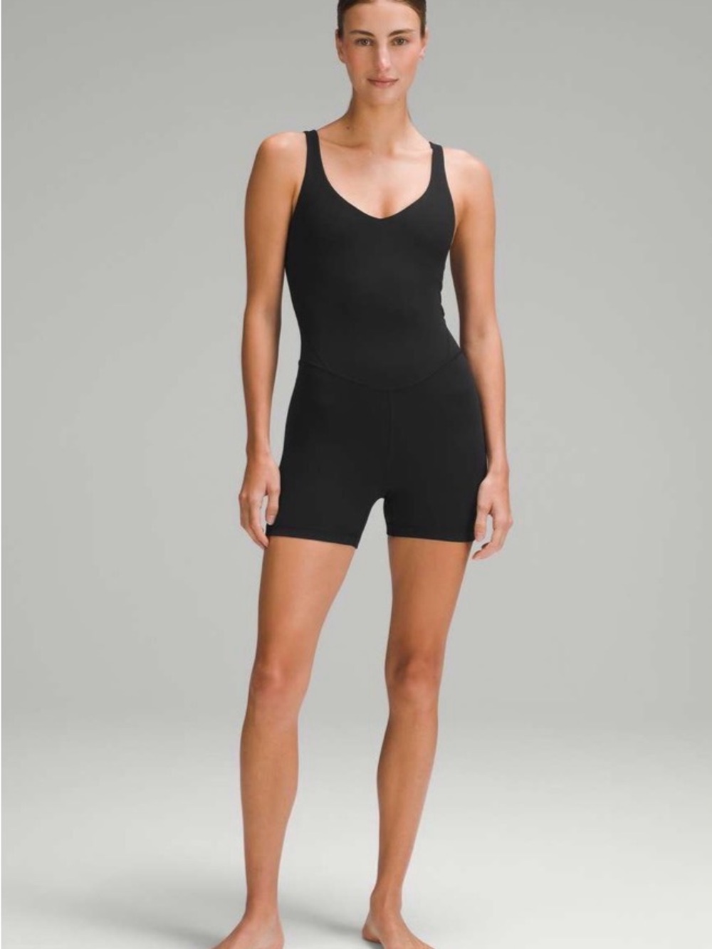 lululemon athletica Black Align Bodysuit